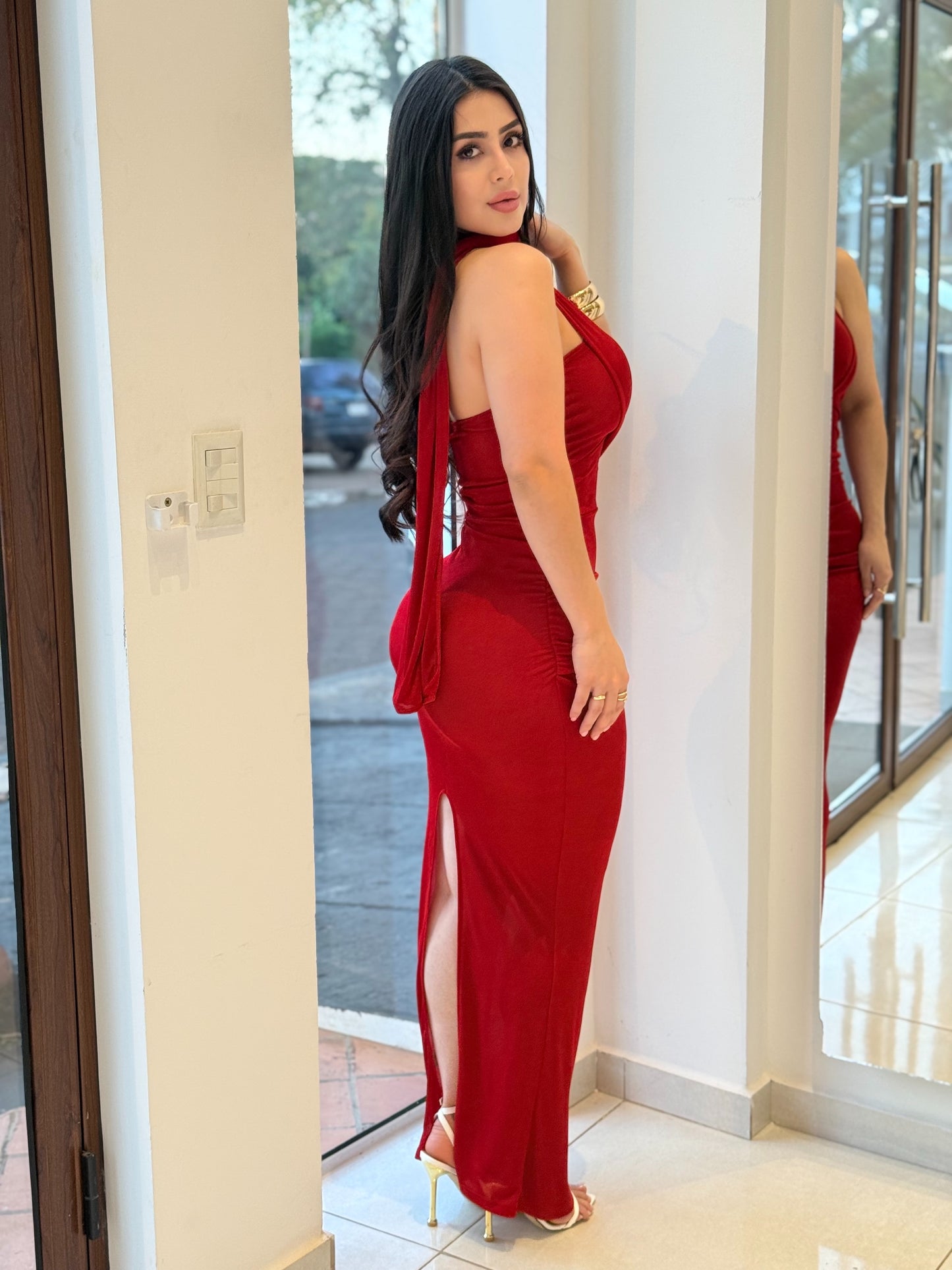 VESTIDO ROJO