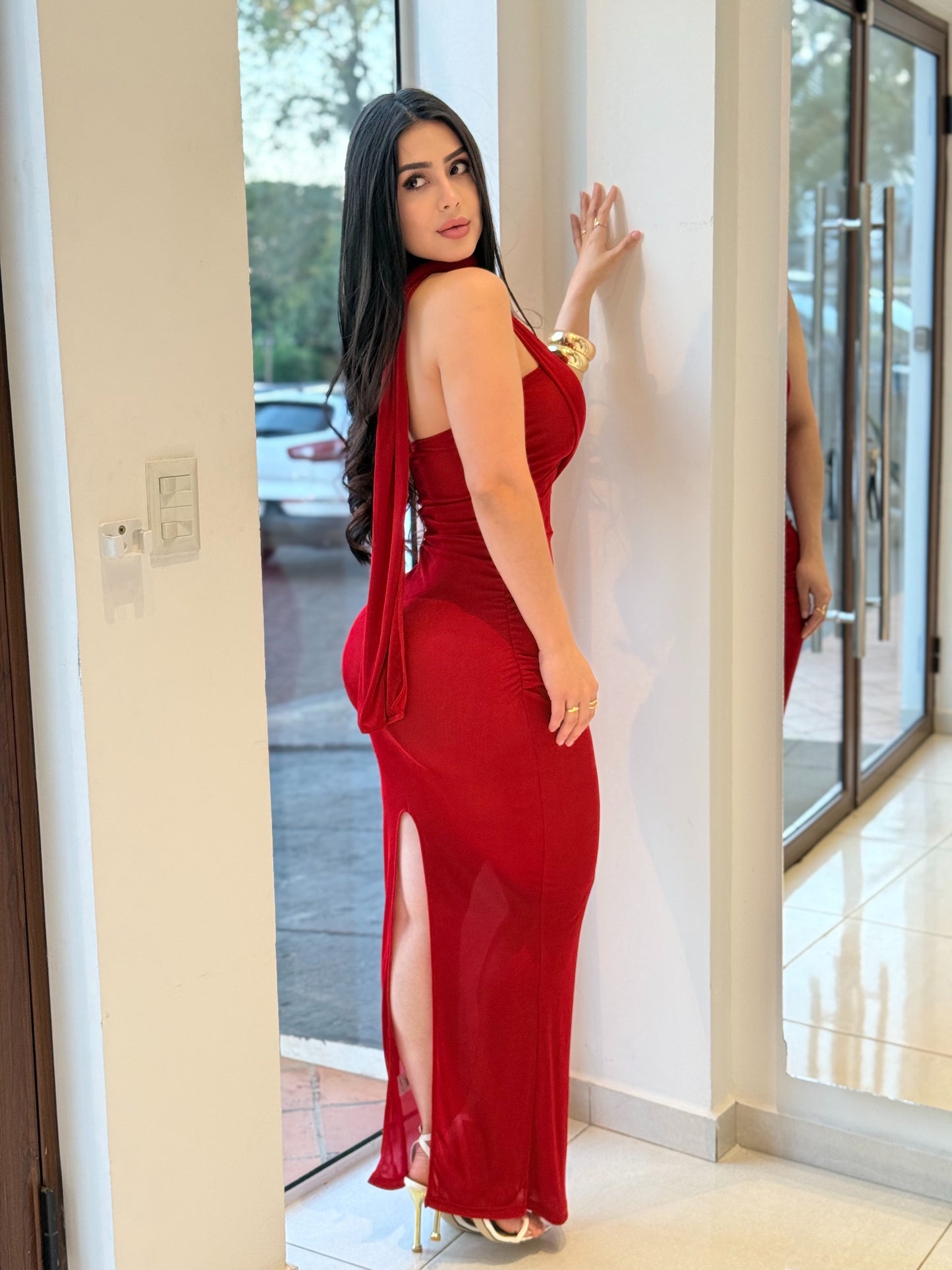 VESTIDO ROJO